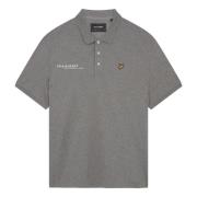 Koordineret Print Polo Shirt