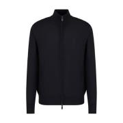 Sort Zip-Through Dolcevita Sweater