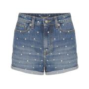 Denim Shorts High Waisted Regular Fit