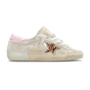 Super-Star Classic Med Liste Og Halv sneakers