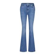 Bootcut Jeans B(AIR) - Normal talje, Udsvinget ben, Lynlås knaplukning...