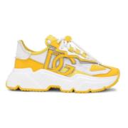 Chunky Sneakers i Canary Yellow/White