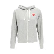 Zip Hooded Sweatshirt, Størrelse L