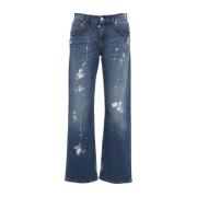Blå SS24 Dames Jeans