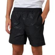 Sorte polyester shorts til mænd