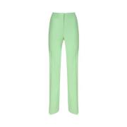 Grønne bukser med flare-fit
