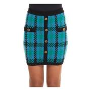 Tartan Style Miniskirt
