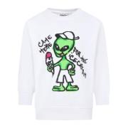 Hvid Alien Sweatshirt