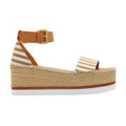 ‘Glyn’ platform sandaler