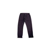 Slim Fit Fatigue Pant, Sort