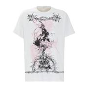 Hvid Bomuld T-Shirt SS22