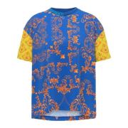 Vintage Fit Barok Print T-Shirt