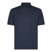 Navy Blå Polo Shirt til Mænd