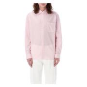 Malo Skjorte Pink Vertikale Striber