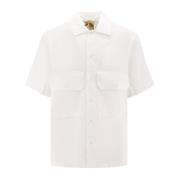 Hvid Skjorte med Fransk Krave