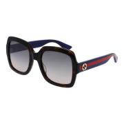 Havana/Grey Blue Shaded Sunglasses