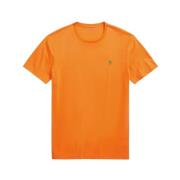 Custom Slim Fit Orange Polo Shirt