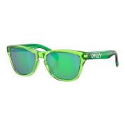 Youth Frogskins Solbriller Grøn Transparent