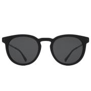 LAHTI Sunglasses Matte Black Hi-Con Grey