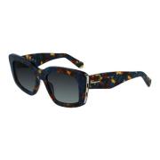 Havana Blue/Grey Sunglasses SF1024S