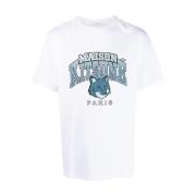 Hvid Campus Fox Logo T-Shirt