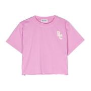 Bomuld Pink Logo T-shirt