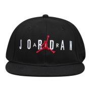 Sort Jumpman Logo Broderet Hat