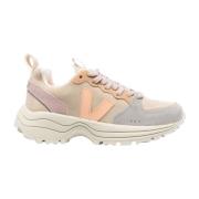 Chunky Suede Almond Peach Sneaker