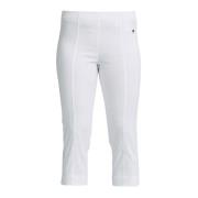 Laurie Aubrey Slim Capri Trousers Slim 29941 10970 White