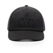 VALENTINO VLOGO SIGNATURE CAP Størrelse: 59, farve: SORT