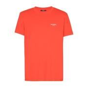 Orange Logo Crew Neck T-shirts og Polos