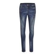 Cream Bibiana Denim Jeans Bukser 10602175 Rich Blue Denim