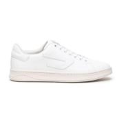 S-Athene Low - Lavtop lædersneakers med D-patch