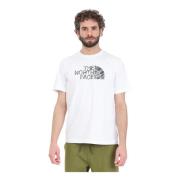 Hvid Easy Print Crew Neck T-shirt