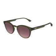 Hiehie RS636-15 Shiny Trans Green Sunglasses