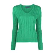 Grøn Bomuldssweater Elevate Kollektion