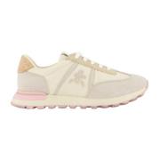 Beige/Rose Low D Sneaker