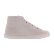 Hvide Ruskind Sneakers