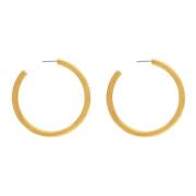 Passion Waterproof Chunky Hoop Earring 18K Gold Plating