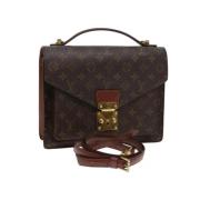 Pre-owned Canvas louis-vuitton-tasker