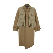 Bomuld Trench Coat