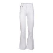 Denim Isola Cropped Hvide Jeans