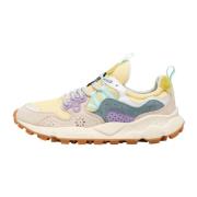 Suede and fabric sneakers YAMANO 3 WOMAN