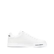 Hvide Portofino Nappa Sneakers