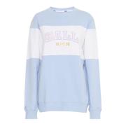 J. Montana Sweatshirt Creamy Blue