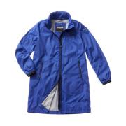 Blå Mode Trench Coat