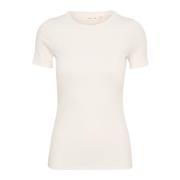 Inwear Lolahiw Base Tee Toppe T-Shirts 30109346 Whisper White