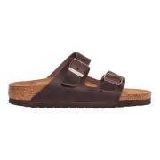 Brunt læder Arizona sandaler