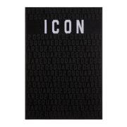 Seawear Sort Strandhåndklæde med ICON Logo