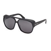 Jayden Sunglasses Black 02A